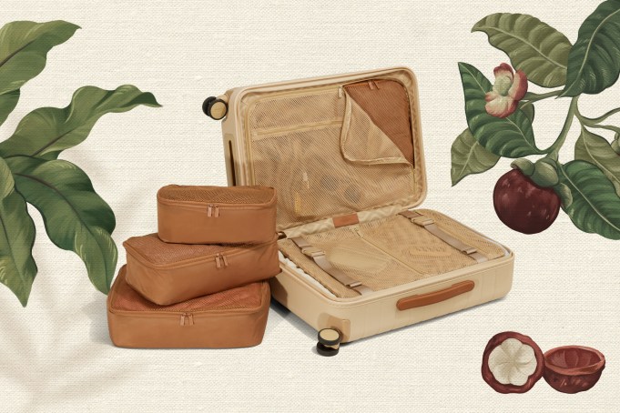 the white lotus luggage collection