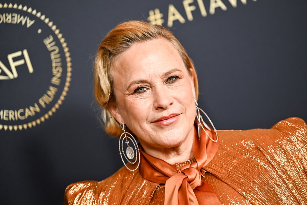 Patricia Arquette at the AFI Awards 2022 held at Four Seasons Hotel Los Angeles At Beverly Hills on January 13, 2023 in Los Angeles, California. (Photo by Michael Buckner/Variety via Getty Images)