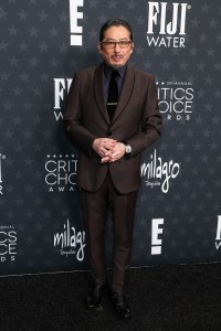 Hiroyuki Sanada at the 30th Annual Critics Choice Awards held at The Barker Hangar on February 7, 2025 in Santa Monica, California.