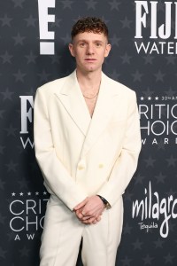 Chris Perfetti at the 30th Annual Critics Choice Awards held at The Barker Hangar on February 7, 2025 in Santa Monica, California.