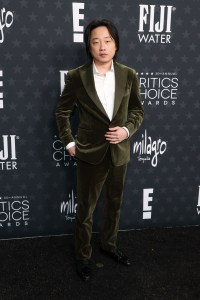 Jimmy O. Yang at the 30th Annual Critics Choice Awards held at The Barker Hangar on February 7, 2025 in Santa Monica, California.
