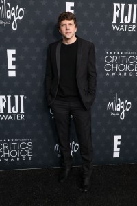 Jesse Eisenberg at the 30th Annual Critics Choice Awards held at The Barker Hangar on February 7, 2025 in Santa Monica, California.