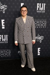Bowen Yang at the 30th Annual Critics Choice Awards held at The Barker Hangar on February 7, 2025 in Santa Monica, California.