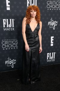 Natasha Lyonne at the 30th Annual Critics Choice Awards held at The Barker Hangar on February 7, 2025 in Santa Monica, California.