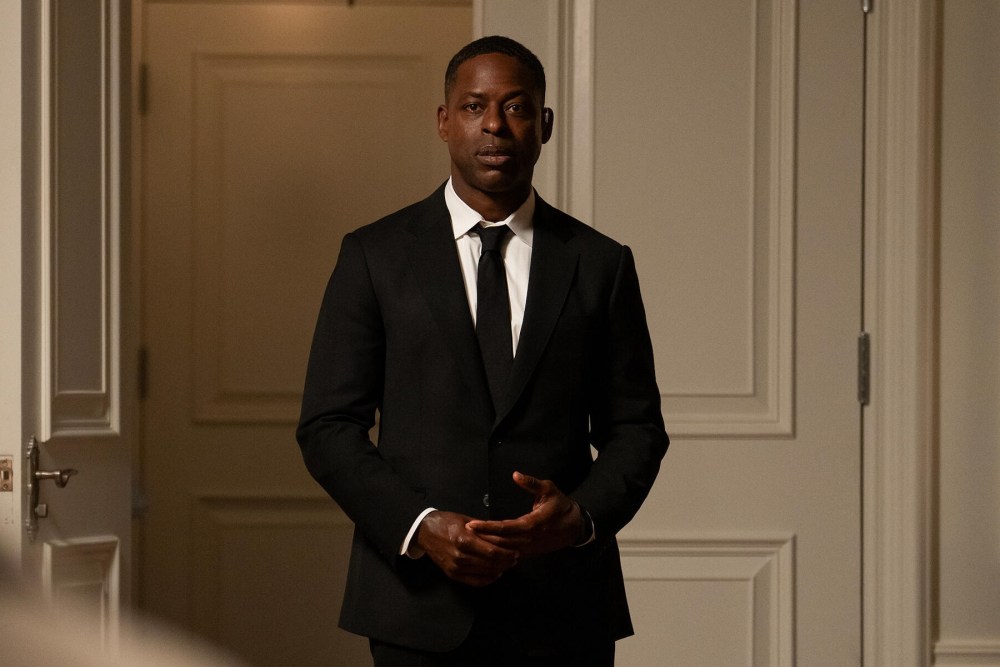 PARADISE - “Paradise” is set in an upscale community inhabited by some of the world's most prominent individuals. But this tranquility explodes when a shocking murder occurs and a high stakes investigation unfolds. (Disney/Ser Baffo)
STERLING K. BROWN